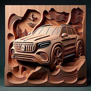 3D модель Mercedes Benz GLB (STL)